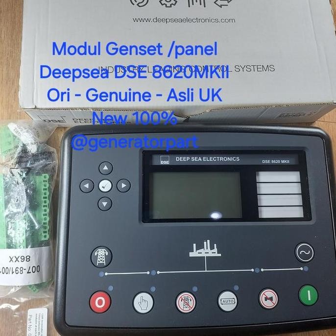 

Terlaris Deepsea Dse 8620 Mkii Module Panel Genset Original Asli