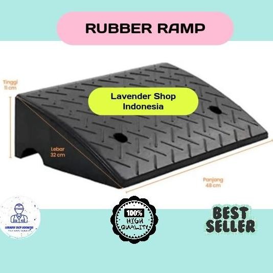 

Terlaris Rubber Ramp Tanjakan Karet / Portable Rubber Ramp/ Tanjakan Karet