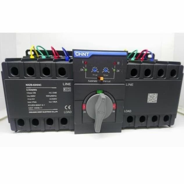 

Terlaris Chint Nxzb Ats 4P 63A Automatic Transfer Switch Pln Genset Cos
