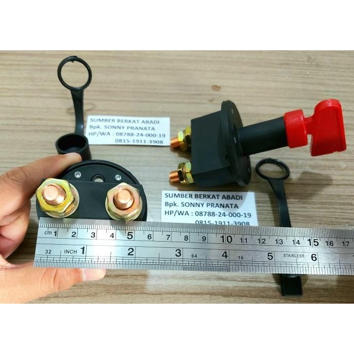 

Terlaris Switch Saklar Pemutus Arus Bulat - Battery Isolation Switch - Saklar On Off Battery Genset Aki Bulet - Accu Engine Cut Off Circle - Saklar Pemutus Arus Aki - Switch Baterai - Switch Aki - Switch Accu Copper - Emergency Switch Saklar - Switch Aki