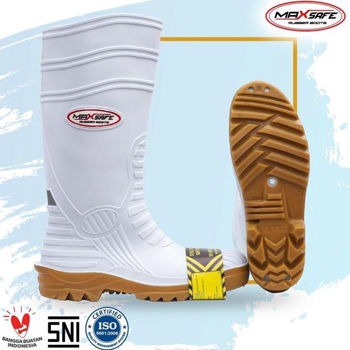

Terlaris Sepatu Boot Safety Max Safe Putih