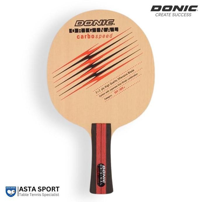 Terlaris Donic Original Carbospeed Carbon Blade Bet Tenis Meja