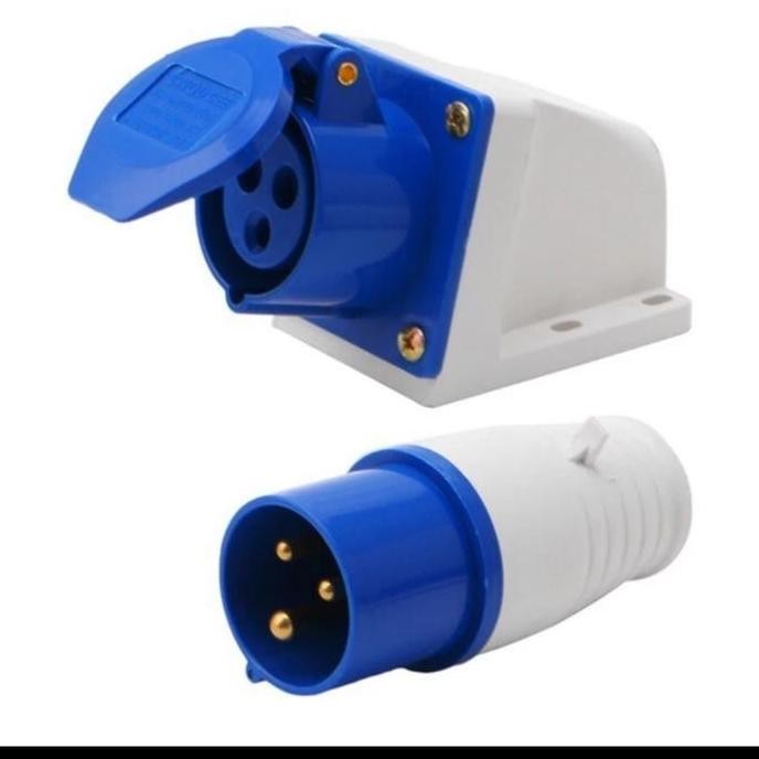 

Terlaris Soket Industri Genset 3P 4P 5P 16A 32A Plug Genset Gondola Mounting