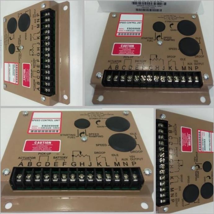 

Terlaris Speed Control Genset Esd 5500 E