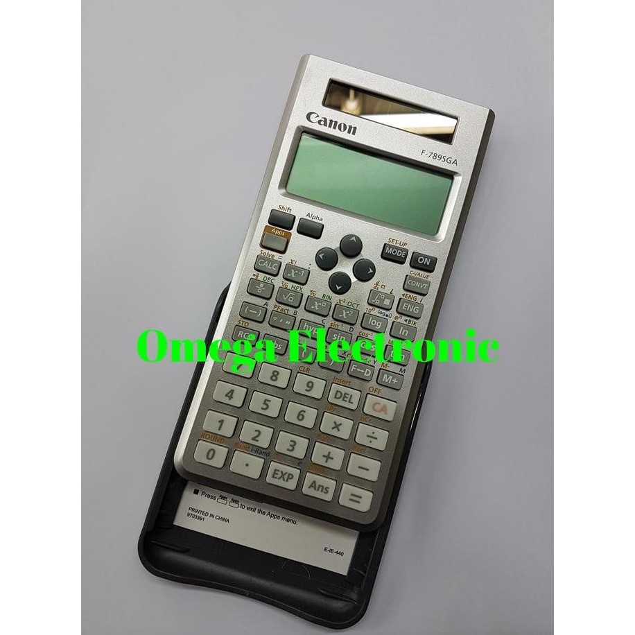 

restock Canon F-789SGA Scientific Calculator Kalkulator Ilmiah Sekolah Kuliah