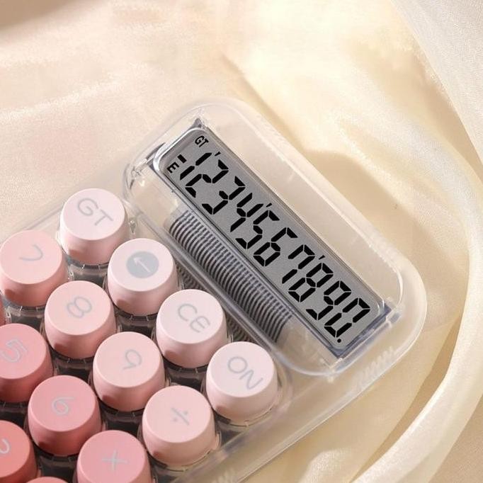 

restock Kalkulator KC - 819 KINCIZEN Mini Transparan Kecil Siswa Komputer Matematika Hitung 10 digit Display FREE GRATIS BATERAI Portable Gradiasi Lucu Unik Makaron Pastel Pink Ungu Biru Hijau Murah Pensil