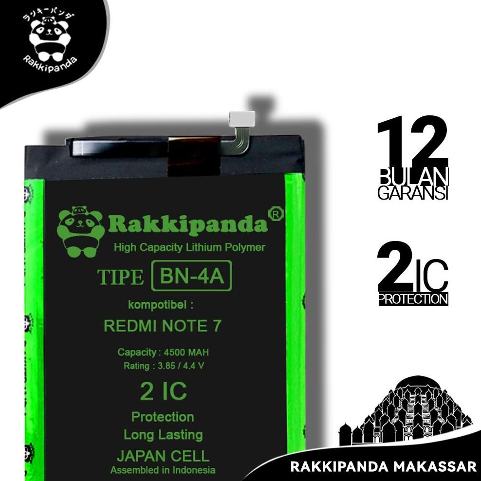 Baterai HP RakkiPanda BN4A Redmi Note 7 / Redmi Note 7 Pro Bergaransi Battery