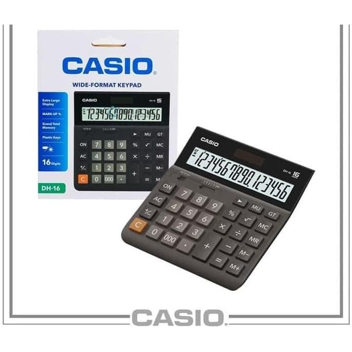 

restock KALKULATOR CASIO 16 DIGIT DH 16