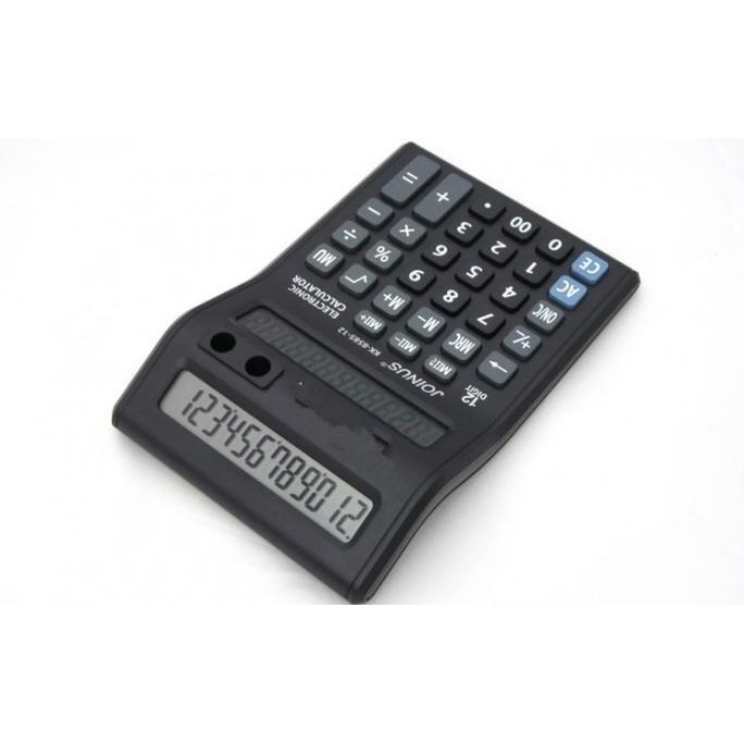

restock Dual LCD Screen Calculator 12 Digits KK-8585-12 (Kalkulator Dua Layar)