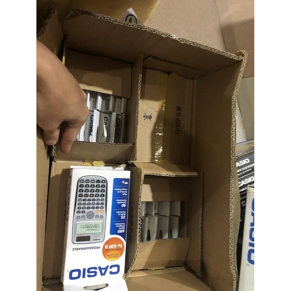 

restock Casio fx 50 f II super fx plus
