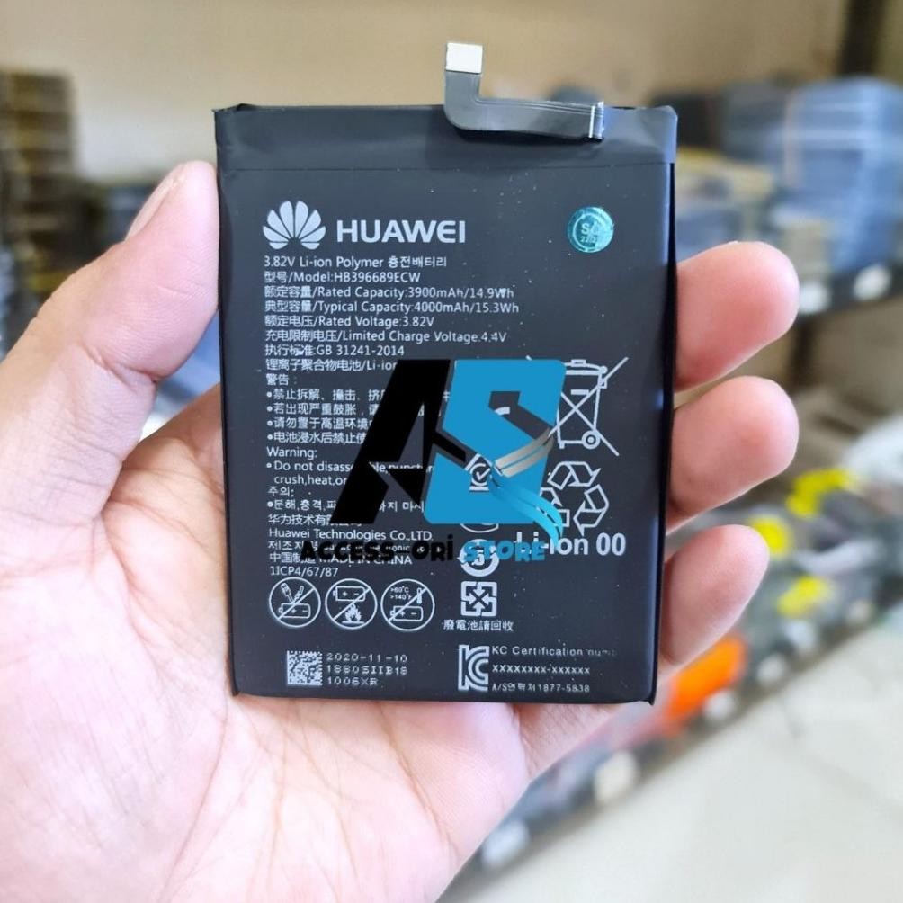 Batre Baterai HB396689ECW Original HP Huawei Y7 Pro 2019 DUB-LX2 DUB-AL20 Batrei Battery Tanam