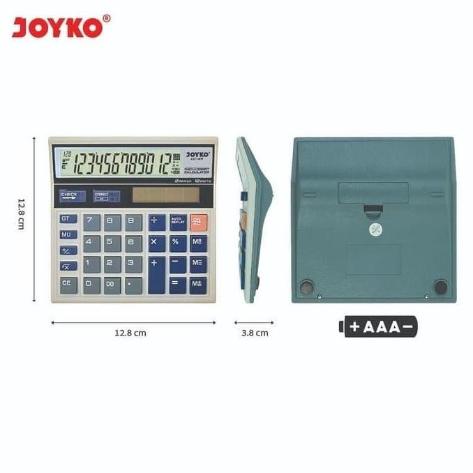 

restock KALKULATOR CALCULATOR JOYKO CC-45 12 Digits Check Correct