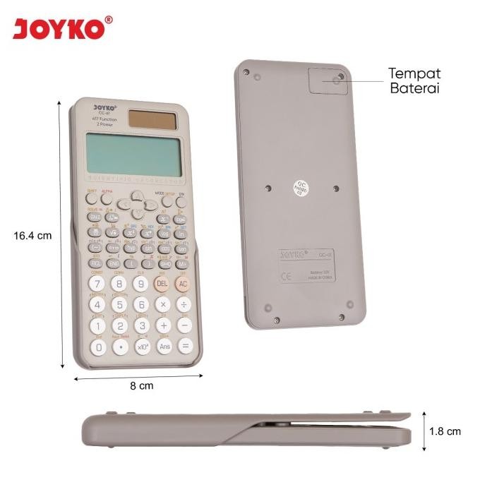 

restock JOYKO CC 61 Scientific Calculator sama FX-991ES Kalkulator Ilmiah ORI