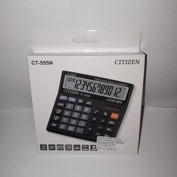 

restock kalculator citizen CT-555N