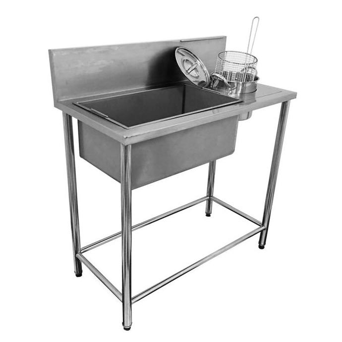 

Terlaris Meja Dusting / Penepungan Ayam Goreng Fried Chicken Stainless Steel