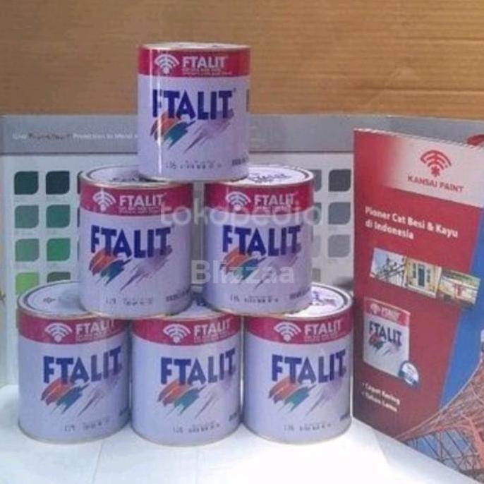 ready  Ftalit Beige 127 Ftalit Irish White 203 Cat Kayu Besi Krem Putih 1kg