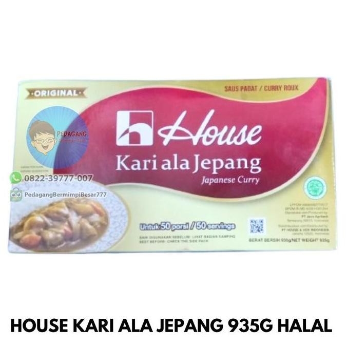 

TERLARIS House Kari Ala Jepang 1Kg | Java Curry Halal | Kari Jepang Halal Ayam Masakan ready