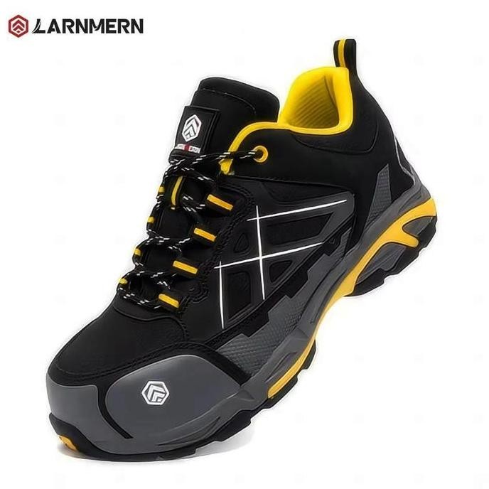 

Terlaris Larnmern Safety Shoes Mens Sneakers Steel Toe Hiking Anti-Puncture Anti-Static Boots Pria Lm-170201K Outdoor Sepatu