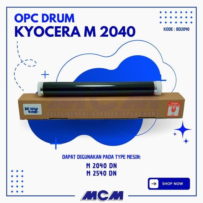 ready  OPC DRUM MESIN FOTOCOPY KYOCERA M2040DN M2535DN WITH GEARS