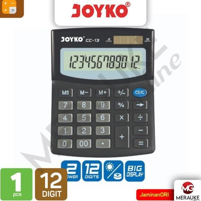 

restock JOYKO Kalkulator 12 Digits CC-13