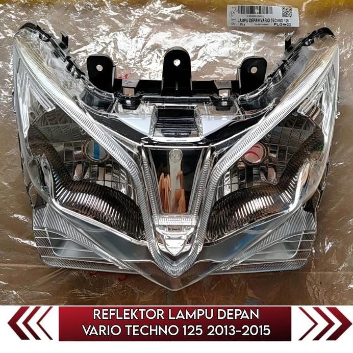 reflektor lampu depan vario 125 old lama kzr merk win