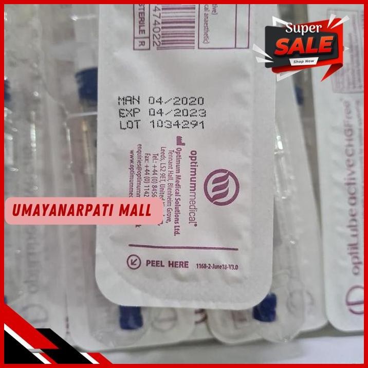 OPTILUBE GEL 11G  PELICIN GEL  SAMA SEPERTI XYLOCAIN JELLY DIJAMIN GRATIS ONGKIR