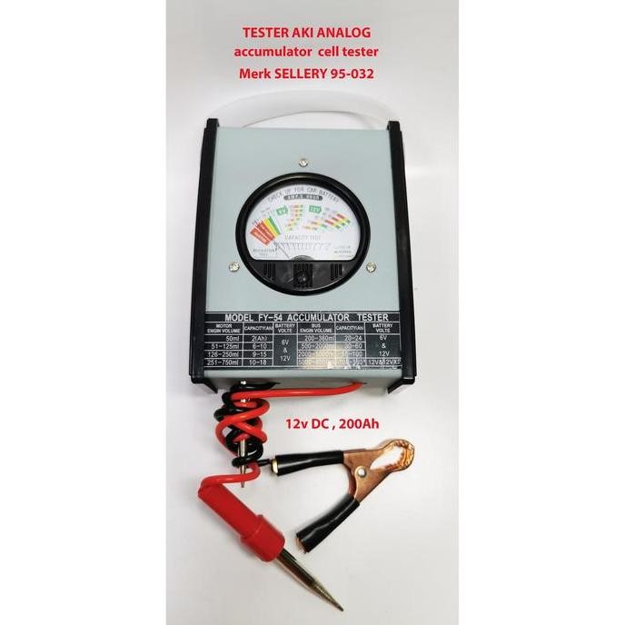 Battery Tester Analog / Jarum Sellery 95-032 | Alat Tes Aki / Accu