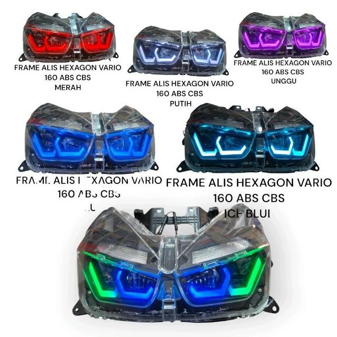 Alis frame HEXAGON RGB vario 160 abs cbs frame alis hexagon vario 160 abs cbs Motorcycle