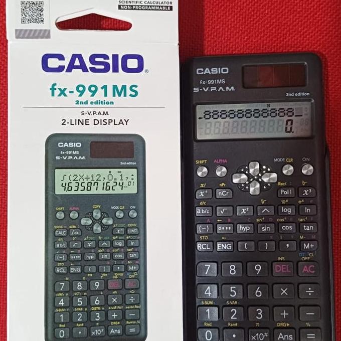 

restock Kalkulator Scientific Casio FX 991 ms 2line Display