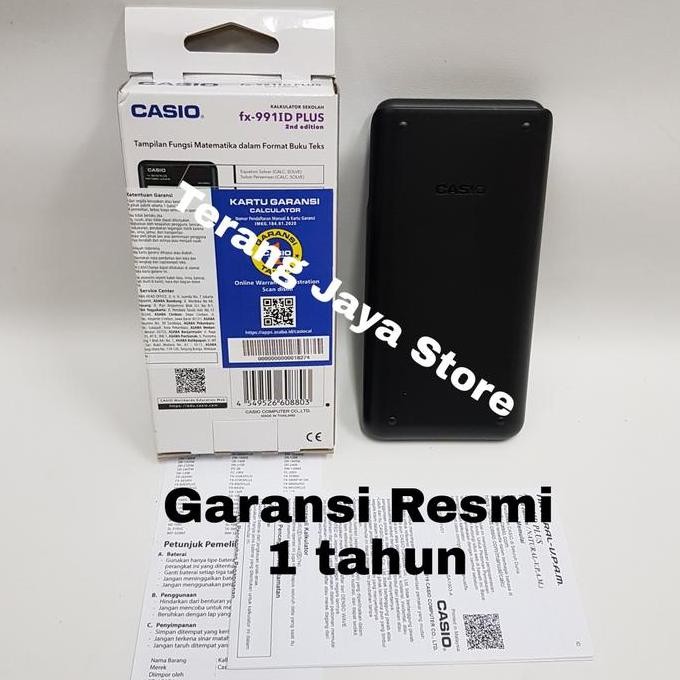 

restock Kalkulator Scientific Casio FX-991 ID PLUS Casio FX-991ID PLUS