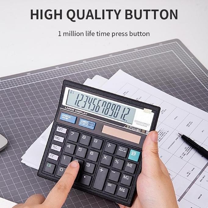 

restock Check & Correct Calculator / Kalkulator CM-512N / Kalkulator 12 Digit