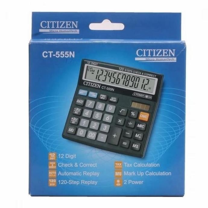 

restock CITIZEN CT 555N CHECK & CORRECT Kalkulator / Calculator CT 555 N