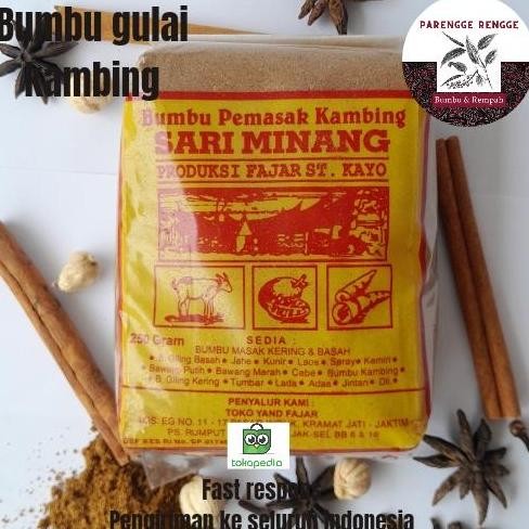 

TERLARIS Bumbu Gulai Kambing / Bumbu Gulai Minang 1Kg ready