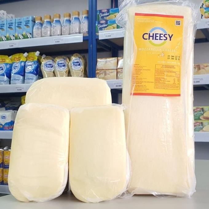 

(Expert) Cheesy Mozarella 250G/ Keju Mozarella Cheesy / Keju Molor / Keju Meleleh