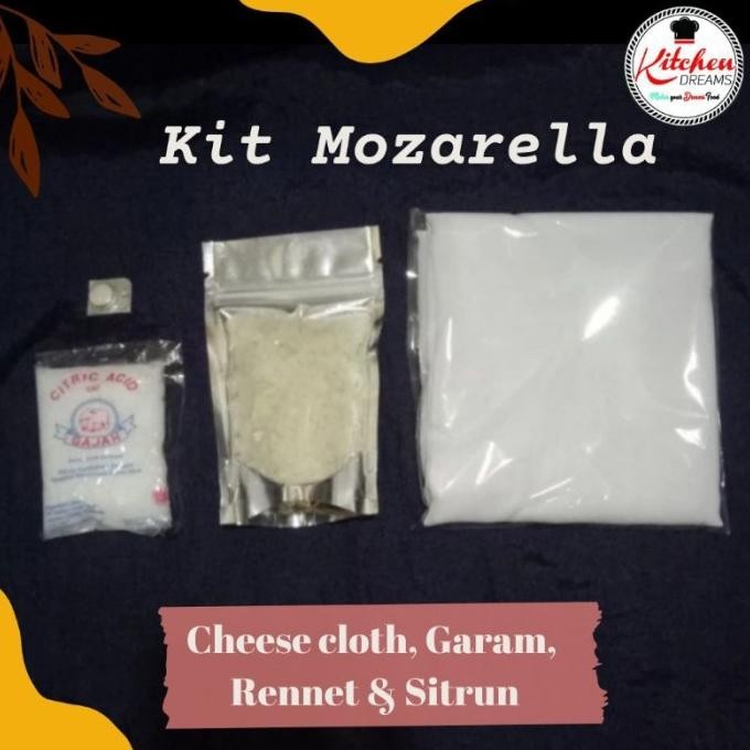 

(Expert) Kit Keju Mozarella / Peralatan membuat keju Mozarella