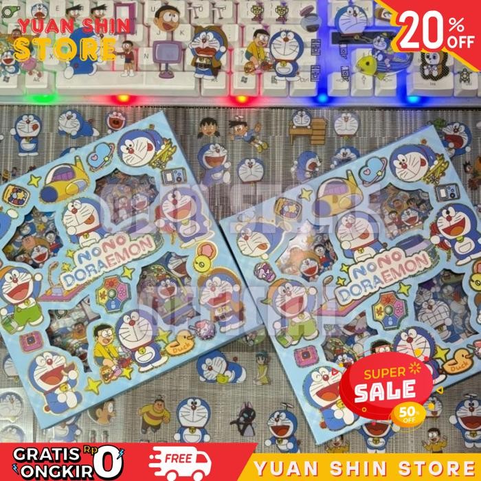 

STICKER DORAEMON STIKER BOX KARAKTER LUCU AESTHETIC STICKER/MAINAN STIKER DORAEMON 1 DUS/MAINAN STIKER ISI 100PCS KUALITAS PRODUK TERBAIK