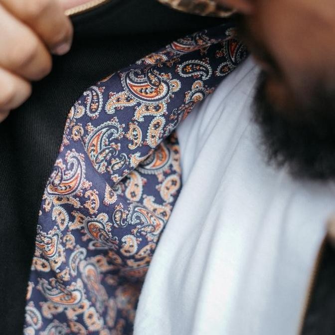 Grosir Work Jaket Pria Jumbo Fatgoods Cotton Twill Black Leopard