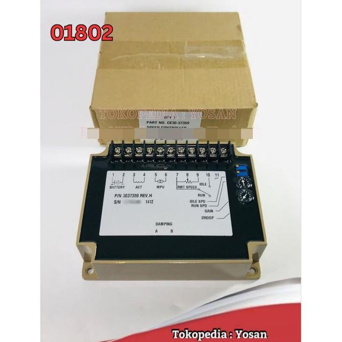 

Terlaris Engine Speed Control 3037359 / Governor Genset 30-37359