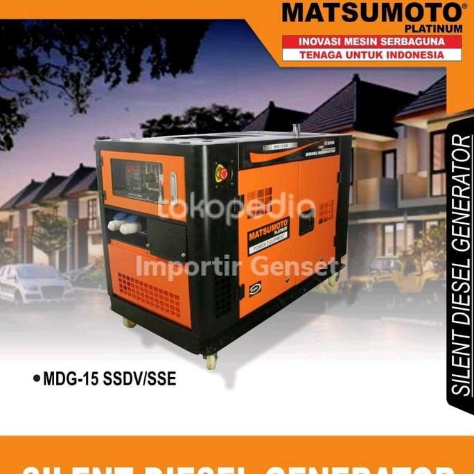 

Terlaris Genset Silent 15 Kva Single Phase