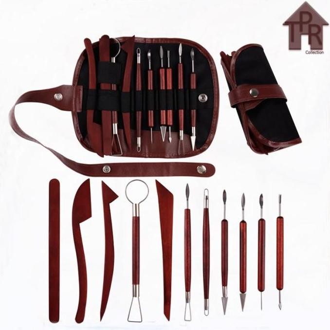 

ready Butsir / Alat ukir / Pottery tool / Modelling tools - 11pcs. Dompet