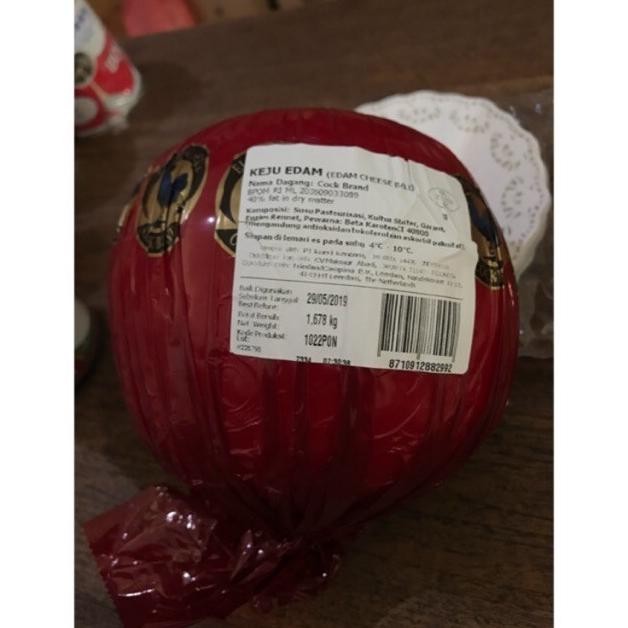 

(Expert) Keju Edam Ayam Mas - Edam Cheese Cock Brand 100gram!!