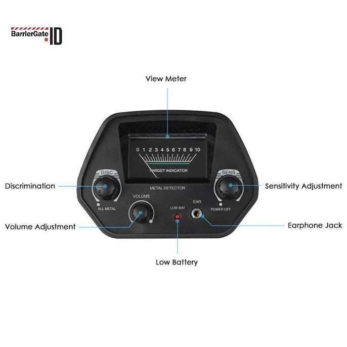 Grosir Detektor Emas Logam Metal Gold Detector Digital Bawah Tanah