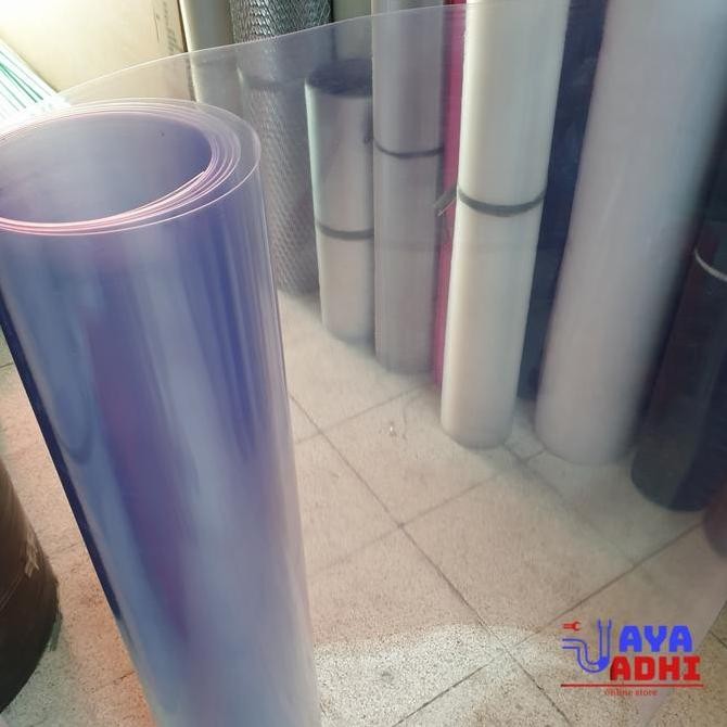Fiber PVC Mika Bening Pembatas Penutup Pagar Clear - Laser Clear DELI