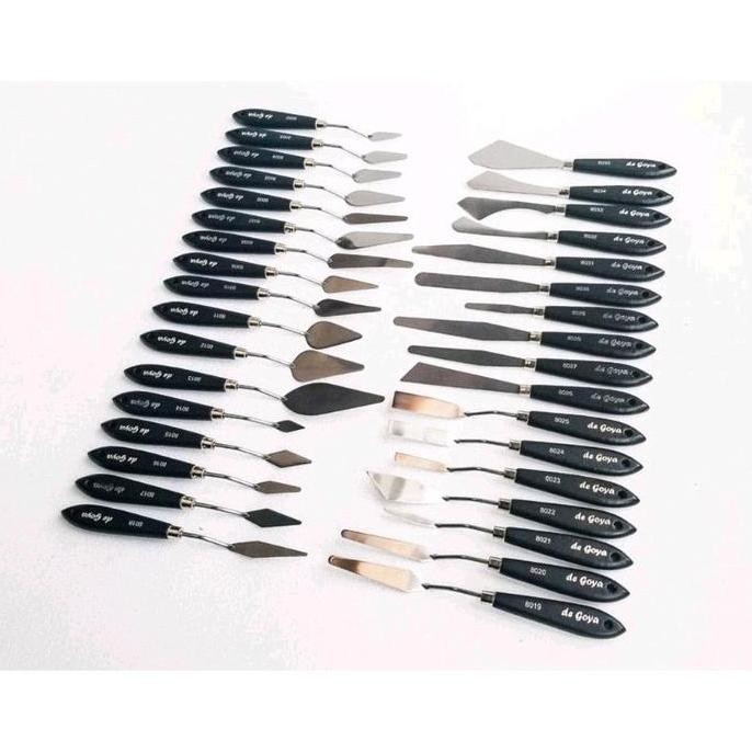 

ready DEGOYA DE GOYA PALETTE KNIFE PAINT KNIVES PISAU PALET UNTUK LUKIS ATAU HIAS KRIM KUE