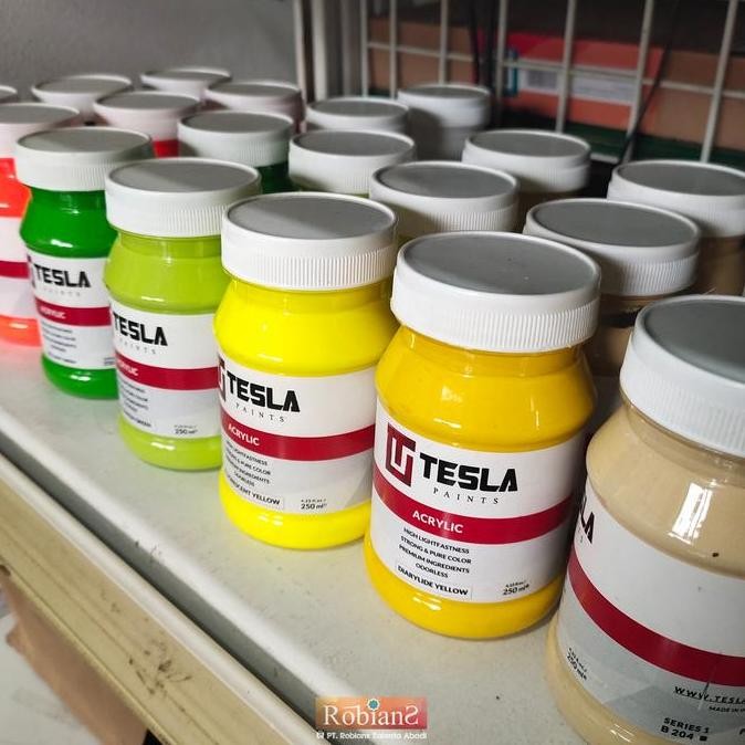 

ready Alat Lukis / Cat Akrilik - Tesla Acrylic Paint - Uk. 250 ml (Part 2)
