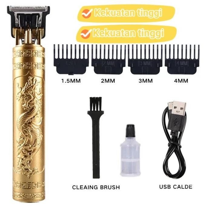 Terlaris Alat Cukur Rambut Elektrik Cukuran Electric Mesin Pencukur Profesional Hair Clipper Vintage