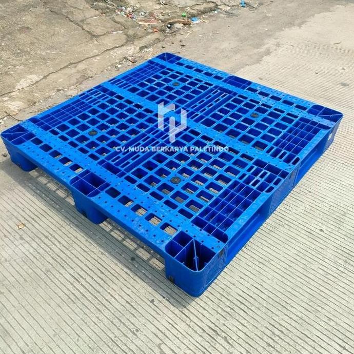

ready palet plastik 120x120x16 pallet plastik bekas