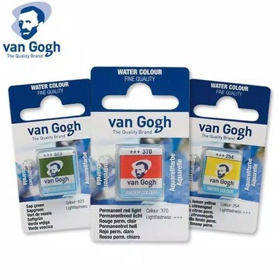

ready van gogh watercolor half pan (regular color)