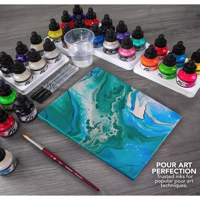 

ready Cat Akrilik Daler Rowney FW Ink Acrylic 29.5 ML - Blue Series