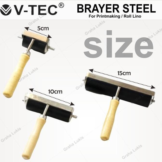 

ready Brayer for Printmaking 15 cm / Roll Lino